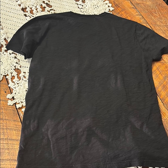Velvet by Graham & Spencer Black short Sleeve Tee - Picture 4 of 4